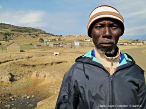 Alloys Mncedi Msuthu was a miner for more than 30 years. He was diagnosed with silicosis in 2009, and has had both TB and MDR-TB.