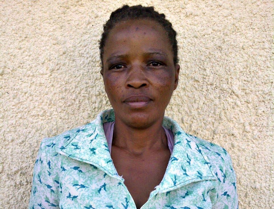 Mantwa Medupe, 43 13 years as a community healthcare worker “The love I have for helping people that are sick motivated me to become a community healthcare worker. Every day, I went into people’s homes, bathed them and gave them their medication. I loved all my patients and I got along with most of them, although some were harder—some were even violent. “The department terminated our contracts, and the patients have been suffering ever since. I live with seven children— I don’t have parents and my husband died long ago. We survive on child support grants now. It’s never enough”.